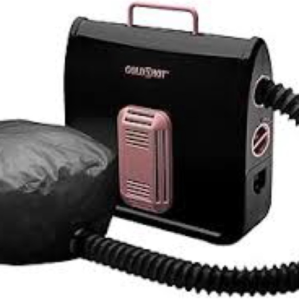 Gold 'N Hot Black and Pink Hair Dryer